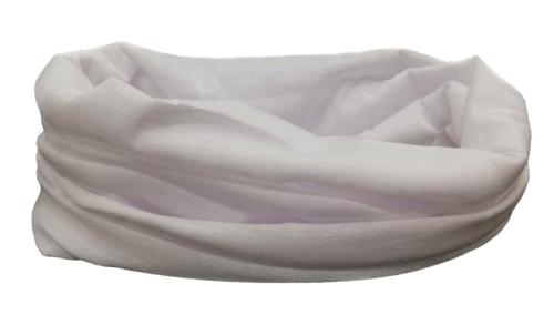 Multifunktionstuch Weiß