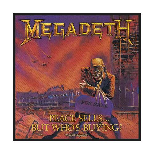 Aufnäher Megadeth Peace Sells Patch