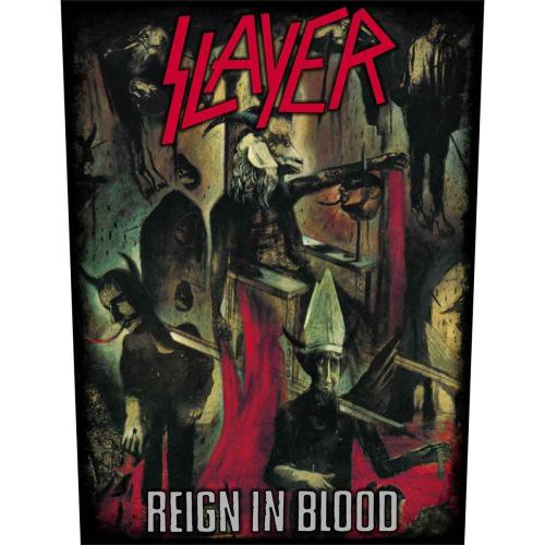 Slayer Reign In Blood Rückenaufnäher