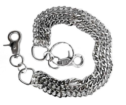 BDSM Metal Chain 3-Row Bondage Carabiner