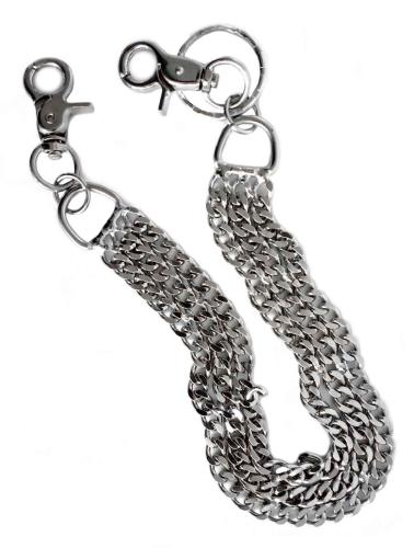 BDSM Metal Chain 3-Row Bondage Carabiner