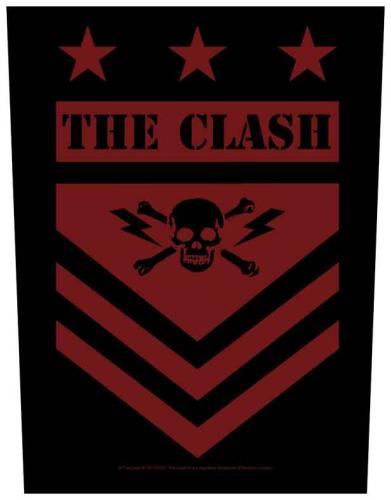 The Clash Military Shield Rückenaufnäher