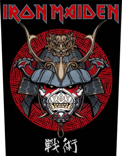Iron Maiden Senjutsu Samurai Eddie Rückenaufnäher