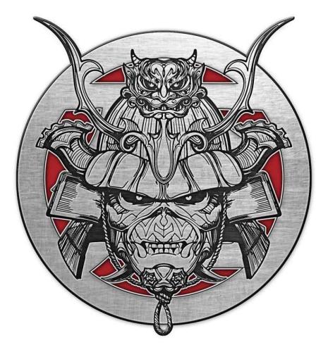 Iron Maiden Senjutsu Pin Anstecker