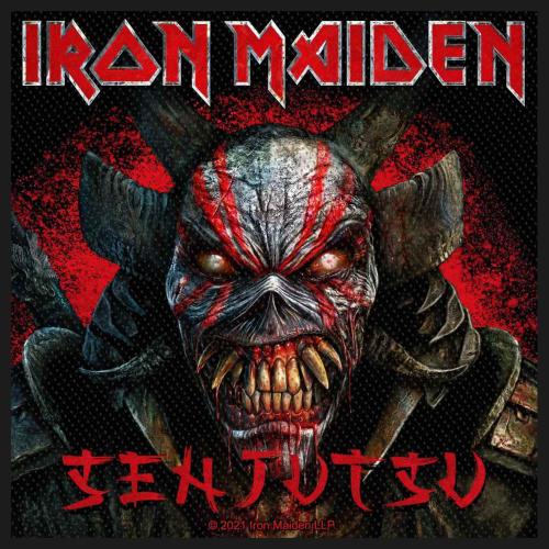 Aufnäher Iron Maiden Senjutsu Back Cover Patch
