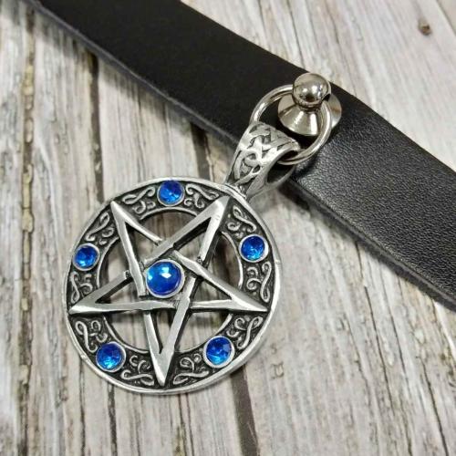 Pentagramm Halsband