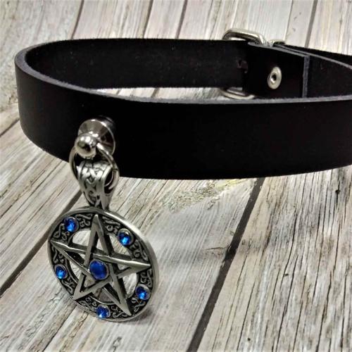 Pentagramm Halsband