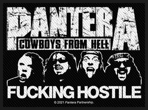 Aufnäher Pantera Fucking Hostile Patch