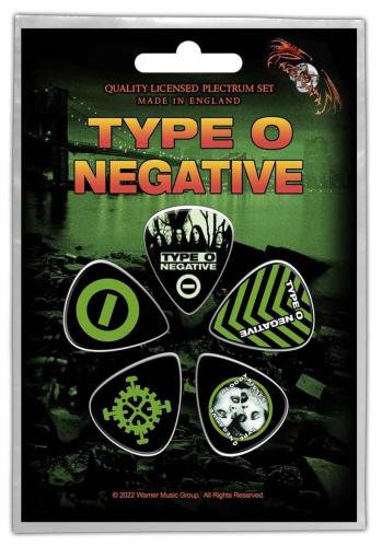 Plektrum Set Type O Negative World Coming Down