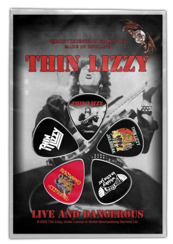 Plektrum Set Thin Lizzy Live And Dangerous