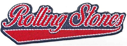 Iron On Patch Rolling Stones Baseball Logo Embroidered Patch