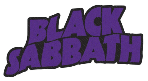 Aufnäher Black Sabbath Logo Cut Out Patch