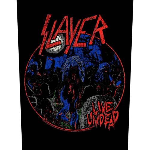 Slayer Live Undead Rückenaufnäher