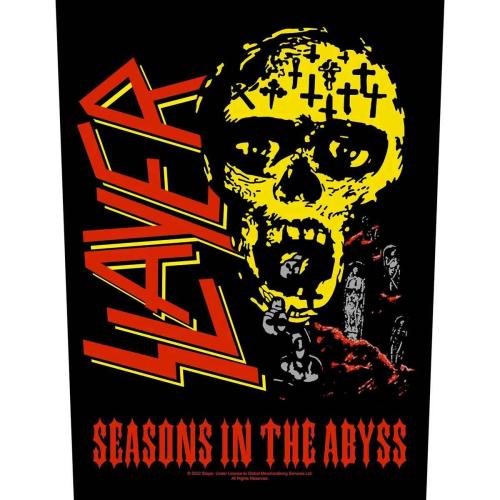 Slayer Seasons In The Abyss Rückenaufnäher