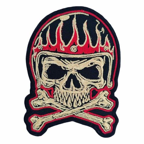 Hell Rider Skull Aufnäher