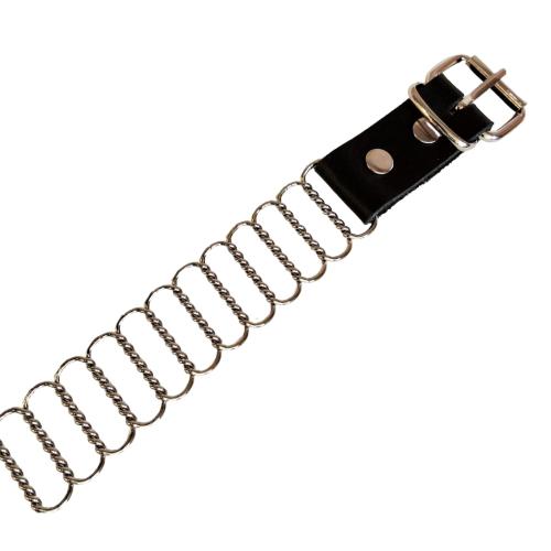 Leder Choker Kette