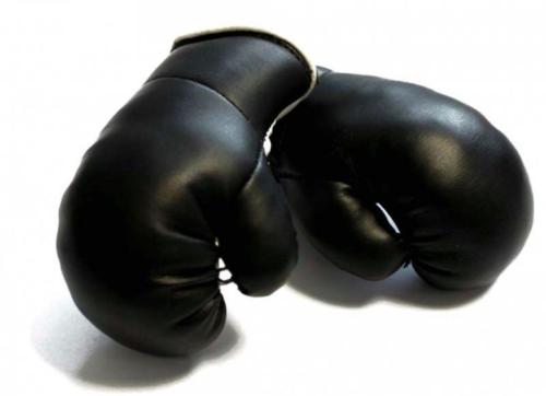 Mini Boxhandschuhe Schwarz