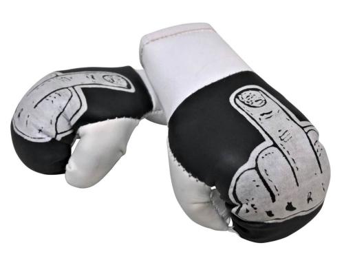 Mini Boxhandschuhe Stinkefinger
