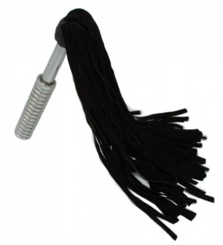 Wildleder Flogger Schwarz