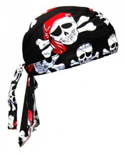 Biker Bandana Cap Piraten