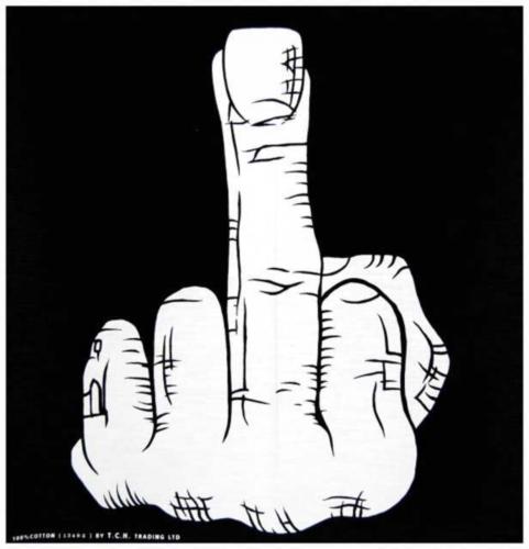 Biker Bandana Stinkefinger