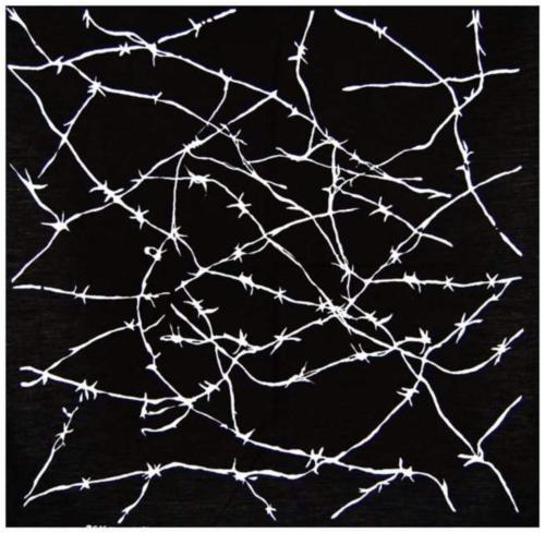 Bandana Halstuch Stacheldraht