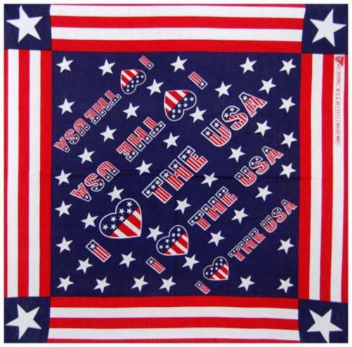 Bandana Halstuch I Love USA
