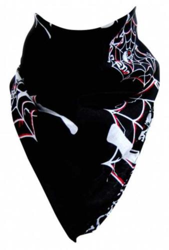 Bandana Halstuch Spinnennetz