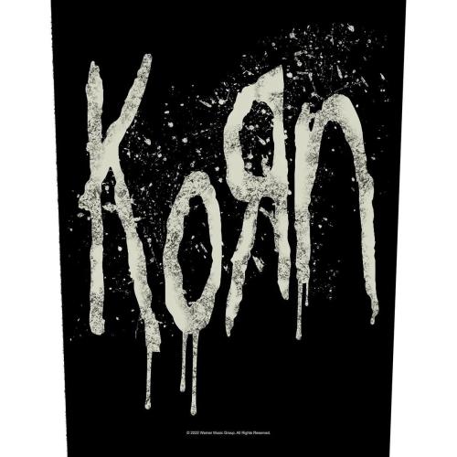 Rückenaufnäher Korn Splatter Logo Backpatch