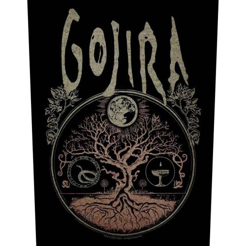 Rückenaufnäher Gojira Tree Of Life Backpatch