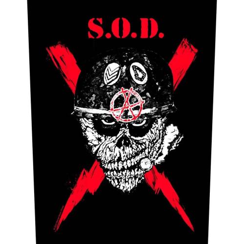 Rückenaufnäher Stormtroopers of Death Scrawled Lightning Backpatch