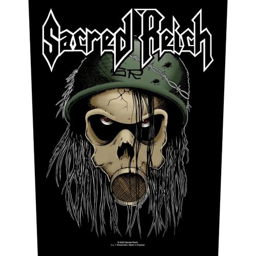 Rückenaufnäher Sacred Reich OD Backpatch