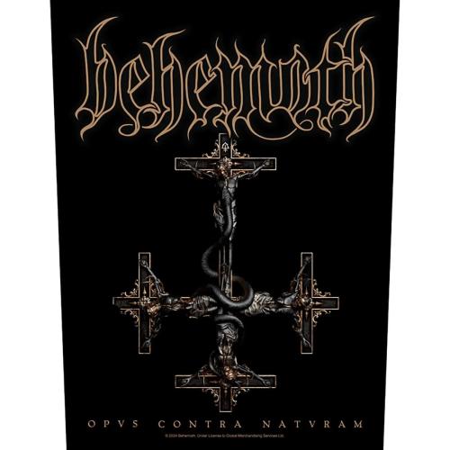 Rückenaufnäher Behemoth Opvs Contra Natvram Backpatch