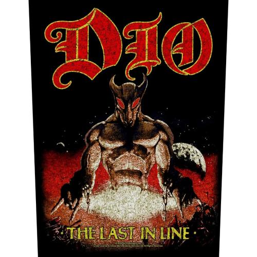 Rückenaufnäher Dio Last In Line Backpatch
