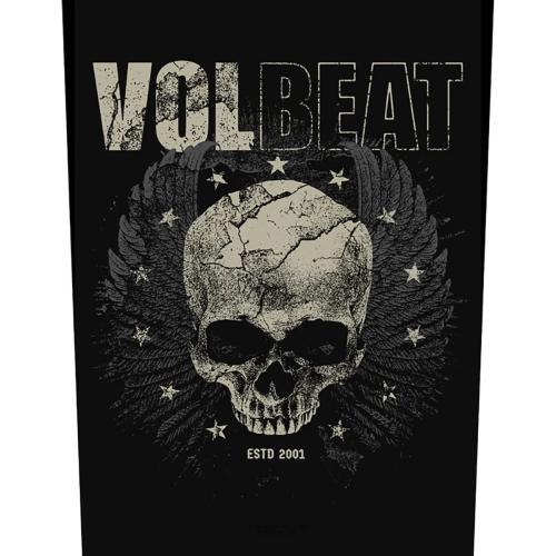 Volbeat Skull Wings EST 2001 Rückenaufnäher
