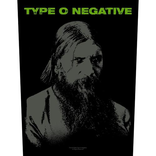 Type O Negative Dead Again backpatch – printed band patch