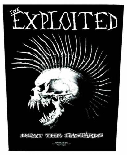 The Exploited Beat The Bastards Rückenaufnäher