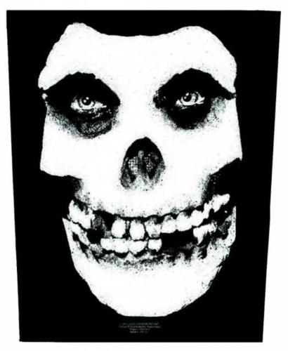 Misfits Face Skull Rückenaufnäher