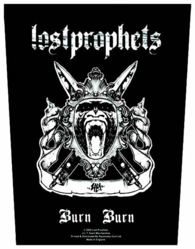 Lost Prophets Burn Burn Rückenaufnäher