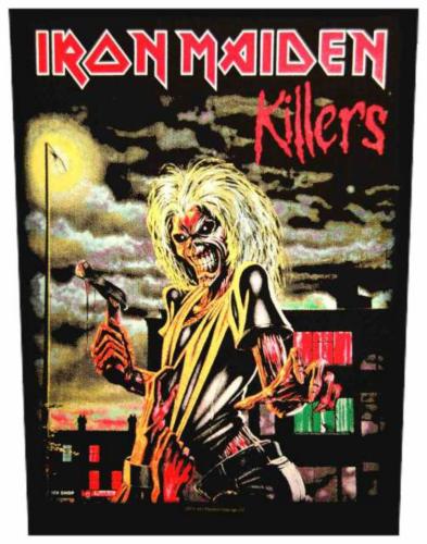 Iron Maiden Killers Rückenaufnäher