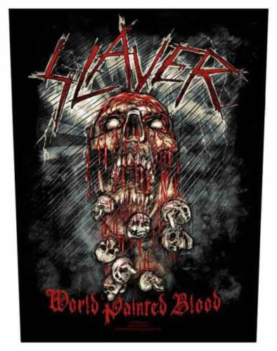 Slayer World Painted Blood Rückenaufnäher