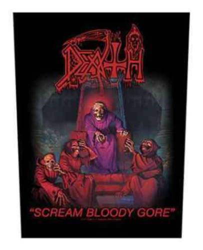 Death Scream Bloody Gore Rückenaufnäher