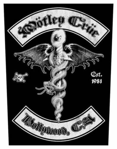 Motley Crue Hollywood Rückenaufnäher