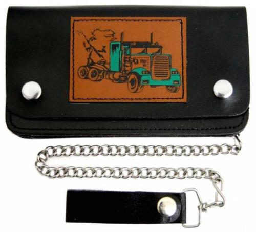 Biker Wallet American Truck Logo