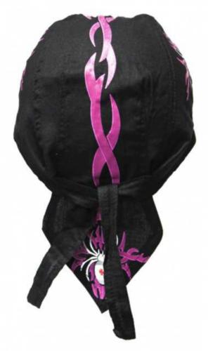 Kinder Bandana Cap Pinke Spinne