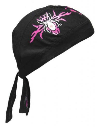 Kinder Bandana Cap Pinke Spinne
