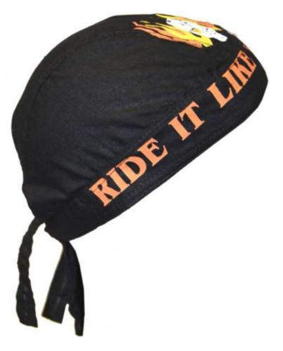 Children Bandana Cap Ride It Like Flames