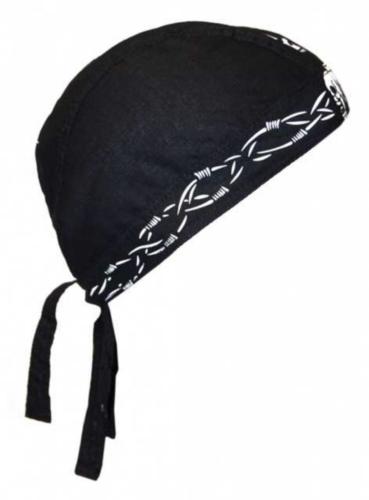 Kinder Bandana Cap Schwarz Stacheldraht