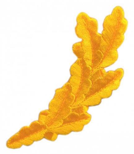 Aufnäher Goldenes Blatt