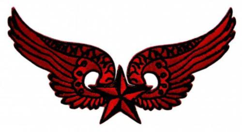 Aufnäher Rote Flügel
